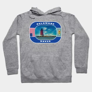 Delaware, Dover City, USA Hoodie